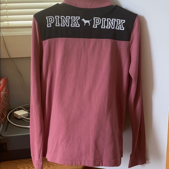 PINK quarter zip - Picture 2 of 2